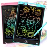 KTEBO 2 Pack LCD Writing Tablet for Kids 10 inch, Toddler Drawing Board Kids Toys for Ages 2-4 5-7 6-8 9 8-12 Years Old Boys Girls, Stocking Stuffers for Kids