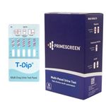 Prime Screen 5 Pack THC 15 ng/mL, 50 ng/mL,100 ng/mL, 200 ng/mL,300 ng/mL Multi Level Home Urine Test Kit. Highly Sensitive THC 5 Level Test Kit- Detecting Any Form of THC Cannabis Test