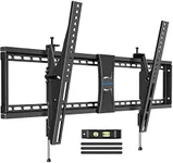 MOUNTUP TV Wall Mount for Most 37-86" TV, Tilting TV Mount Bracket with Level Adjustment Fits 16" 24" Studs Easy for TV Centering, Wall Mount TV Bracket Max VESA 800x400mm, 120 LBS Loading, MU0017