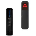 Hidden Camera Detector P18 – RF/Bug/GPS Tracker Detector Hidden Listening Devices Signal Detector Anti Spy Camera Finder for Travel Hotel Airbnb, Indoor/Outdoor, Lipstick Size, Foldable View Finder