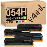 v4ink 054H 054 High Yield Toner Car