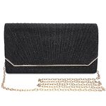 Asvert Evening Bag Women's Clutch Elegant Bridal Bag Handbag Wedding Women's Chain Bag Girls Small Shoulder Bag for Party Leisure