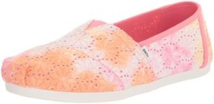 TOMS Women's Alpargata Cloudbound Flat Slippers, Sienna Orange Tie Dye, 9 US