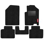 Elegant Cord Carpet Black Custom Fit Car Mat Compatible with New Maruti Suzuki Brezza 2022 Onwards