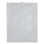 Bulk Buy: Darice DIY Crafts #10 Mesh Plastic Canvas White Rectangle 10-1/2 x 13-1/2 33030-2 by Darice Bulk Buy