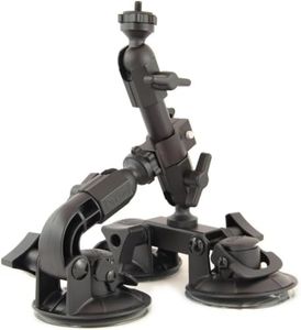 Delkin Devices Fat Gecko Triple Suction Camera Mount (DDMNT) ,Black