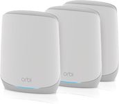 NETGEAR Orbi Mesh WiFi 6 System (RBK763S) , Mesh Router & 2 Extenders , Cover Every Room, Up To 6,000 Sq Ft , Improve WiFi Speeds up to 5.4 Gbps & 75 devices , Simple App Set Up