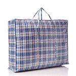 New Quality Strong Jumbo Storage Laundry zipped bag Reusable Size XL Extra Large: 100 x 60 x 30 cm / 40" x 24" x 12" (L x H x W), ZIP-LAUNDRY-BAG