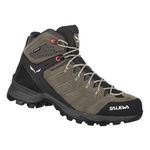 Salewa Women's Alp Mate Mid Waterproof Trekking & Hiking Boot - Brindle/Oatmeal - 7.5