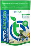 BioTrust Keto Elevate – C8 MCT Oil Powder – Ketogenic MCT Coffee Creamer, Keto Coffee Creamer – Clean Energy, Mental Focus, Clarity –100% Caprylic Acid MCT Powder, Non-GMO(French Vanilla, 20 Servings)