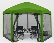 COOSHADE Pop Up Gazebo 6 Sided Scre