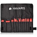 Navaris Car Trim Removal Set - 11 Pieces Auto Interior Trim Pull and Pry Tools - Plastic Automotive Tool Pack for Removing Panels, Moulding, Parts