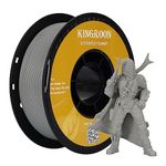 Kingroon 3D Printer Filament 1.75Mm,Pla Dimensional Accuracy +/-0.03Mm Filament,High Speed Pla Filament,Pla Filament 1.75Mm 1Kg,3D Printing Filament Spool (2.2Lbs) Pla Grey