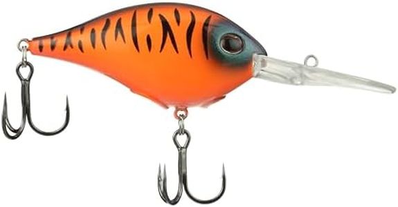 Berkley Dime Freshwater Fishing Lure, Blaze, 3/4oz, Authentic Balsa-Like Action, Equipped with Sharp Fusion19 Hook, Ideal for Bass Fishing