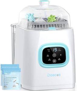 Bottle Washer Pro, All-in-One Baby Bottle Washer and Sterilizer & Dryer with 60 Detergent Tablets, Cleaning Machine for Bottles, Pump Parts & Baby Essentials, Deep Cleaning, Replaces Hand Washing