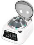 LACHOI Mini Lab Centrifuge Machine 1000-10000RPM Adjustable Time LCD Digital Mini Microcentrifuge Scientific Mini Centrifuge Benchtop with 2 Rotors for 8×0.2/0.5/1.5/2ml Tubes&2×8×0.2ml PCR Strips