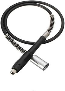 Chiloskit M19x2mm Grinder Flexible Drill Shaft Extension Keyless Chuck Compatible with Dremel Rotary Tool Accessory
