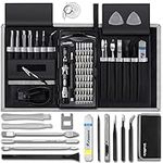 80 IN 1 Professional Computer Repair Tool Kit, Precision Screwdriver Set with 56 Bit, PC Building Tool Kit Compatible for Laptop, iPhone, MacBook, PC, Tablet, PS4, Xbox, and Other Electronic Repair