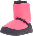 BLOCH Women's Warm Up Bootie Pink Flourescent Slipper SM M