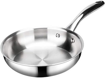 Duxtop Whole-Clad Tri-Ply Stainless Steel Stir-Fry Pan Kitchen Induction Cookware 10 Inches