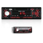 CAMECHO Car Radio Bluetooth Single DIN Car Stereo Audio, Car Audio with Bluetooth Handsfree/FM/ MP3/U Disk/AUX/USB Charge | Not a CD Player