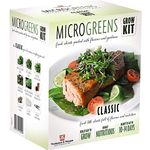 Microgreens Classic Seed Grow Kit Hardy Annual Seeds Easy to Grow Your Own at Home 1 x Seed Grow Kit by Thompson and Morgan