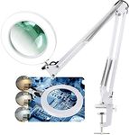 LED Magnifying Lamp, 8X Magnifying 