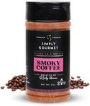 Smoky Coffee Spice 5oz | Recipe in a Bottle | Premium Blend Spice for Gourmet Cooking | No-Addition Needed, Versatile Culinary Season | Simply Gourmet by Rivky Kleiman