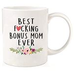 Bonus Mom Gifts Birthday Mothers Day Gift for Bonus Mom Mothers Day Coffee Mug for Bonus Mom Christmas Gift for Bonus Mom Mug … …