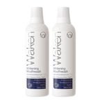 Waken, 500ml Whitening Mouthwash,100% Natural Flavour, with Added Fluoride, No Artificial Colours or Flavourings, Vegan, Recycled Packaging, 100% Recyclable, White