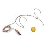 Lightweight Headworn Headset Microphone Condenser Mic 3-pin Mini XLR Plug for Wireless Bodypack Transmitter