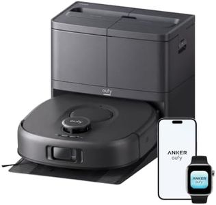 eufy C30 Robot Vacuum and Mop for Pet Hair, 35,000 Pa Flagship Suction | AeroTurbo™ Multi-Cyclone Filtration, Carpet, 0% Tangling, One-Pass Cleaning, Smart Mapping