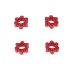 Atomik RC Alloy Hex Adaptor, Red fits the Traxxas X-Maxx - Replaces Traxxas Part 7756