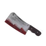 Boolavard Halloween Faked Knife DIY Scary Decor Costume Party Horror Cosplay Props Gifts (Butcher 2)