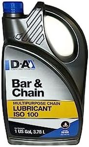 D-A LUBRICANT COMPANY D-A Lubricant |All-Season Bar & Chain Oil for Chainsaws | ISO 100 |Multipurpose Chain Lubricant | 1 Gallon Bottle (128 fl.oz) (4 Quarts)