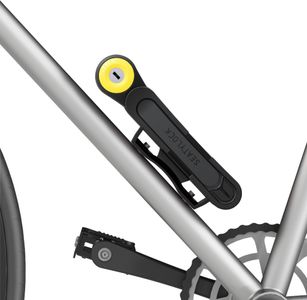 FoldyLock Compact Folding Bike Lock – High Security, 85cm, Key & Case