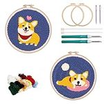 2 Pack Easy Punch Needle Embroidery