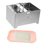 SEWOART Stainless Steel Tofu Maker Pressing Mold Homemade Soybean Curd Tool for Tofu Making Kitchen Mold with Easy Drainage for Pressed Tofu