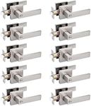 Probrico 10 Pack Square Door Lever 