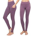 SATINA High Waisted Leggings for Women | Women’s Leggings in Capri & Full Lengths | Yoga Pants | Regular & Plus Sizes