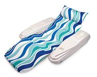 Poolmaster 70745 Rio Sun Adjustable Chaise Lounge - Blue Currents by Poolmaster