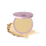 L Factor New York Airy Matte Compact Powder for Oily Skins for Women Girls | Lightweight, Poreless, Sweat Proof, Long Wear, 12 hrs Oil Control | Silky, Smooth, Matte Finish - 9 gms (Golden Sand)