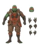 NECA Teenage Mutant Ninja Turtles (The Last Ronin) -1:7 Scale Collectible Action Figure, Ultimate Flashback Michelangelo