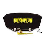 Champion Power Equipment 18034 Weather-Resistant Neoprene Storage Cover for Winches 8000-12,000 lb. with Speed Mount Hitch Adapter