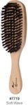 Magic Collection Soft Wave Brush Natural Boar Bristle ** Soft Wave Single Wood Brush** NO 7719