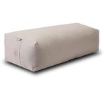 Core Asana Yoga Bolster Rectangular Large Premium Cotton Bolsters Cushion Pillow with Cover for Back, Neck Support, Meditation