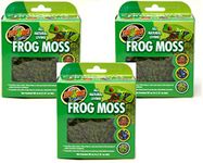 Zoo Med Frog Moss, 80 Cubic-Inches Each (3 Pack)