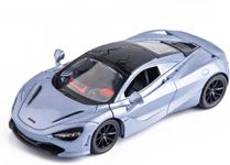 Invite Enterprise Diecast Model Car 1:32 For Mclaren 720S Sound And Light Pull Back Model Cars Alloy Model Display Adult Collection?Color As Per Stock?