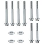 12 PCS Engine Stand Bolt Kit Endxedo M10-1.5 Engine Stand Bolt Flange Kit for LSX LS LS1 4.8L 5.3L 6.0L 6.2L LR4 LQ4 LS6 LQ9 L33 LS2 LH6 L92 L76 LY2 LY5 LY6 LC9 LFA LH8 LMG