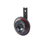 HELLA 3AL 922 000-961 Signal Horn - S90 - 12V - 113dB(A) - Frequency Range: 415Hz - High Tone - Housing Colour: Red/Black - Flat Plug-in Connector